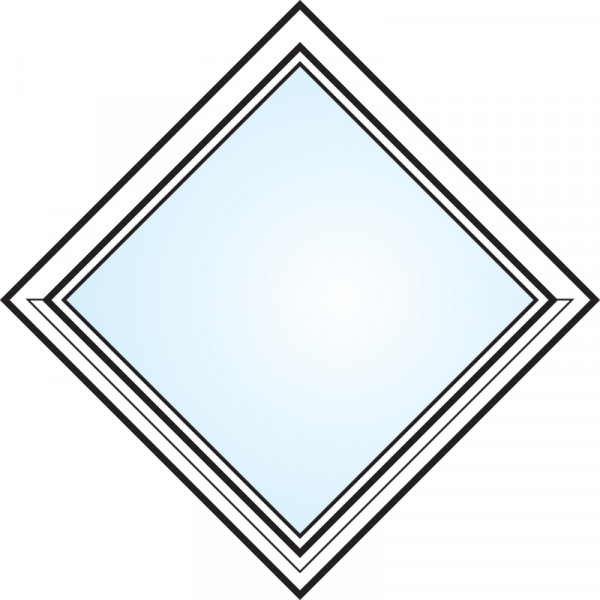 Fönster 3-glas energi argon fyrkant öppningsbart